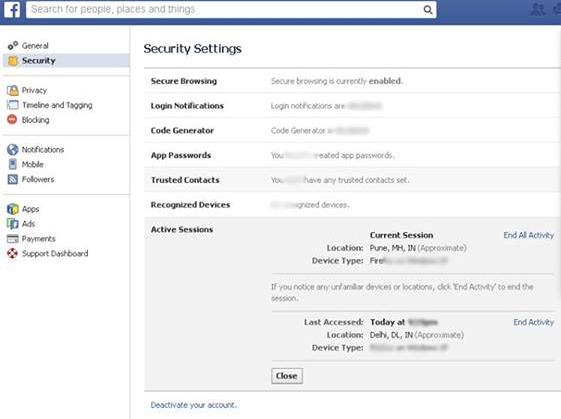 end-facebook-account-activity