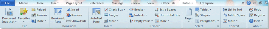 kutools for microsoft word
