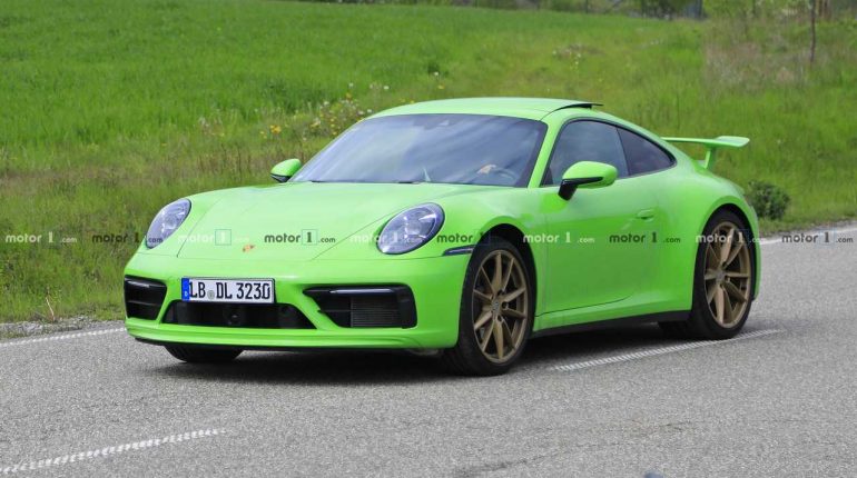 Interesting Porsche 911 Prototype Caught With No Camo – Motor1.com