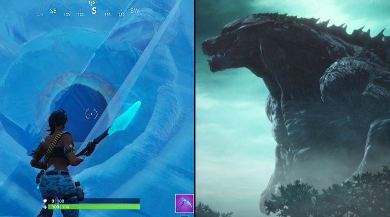 Massive eyeball in Polar Peak could point to future Fortnite x Godzilla event – FortniteINTEL