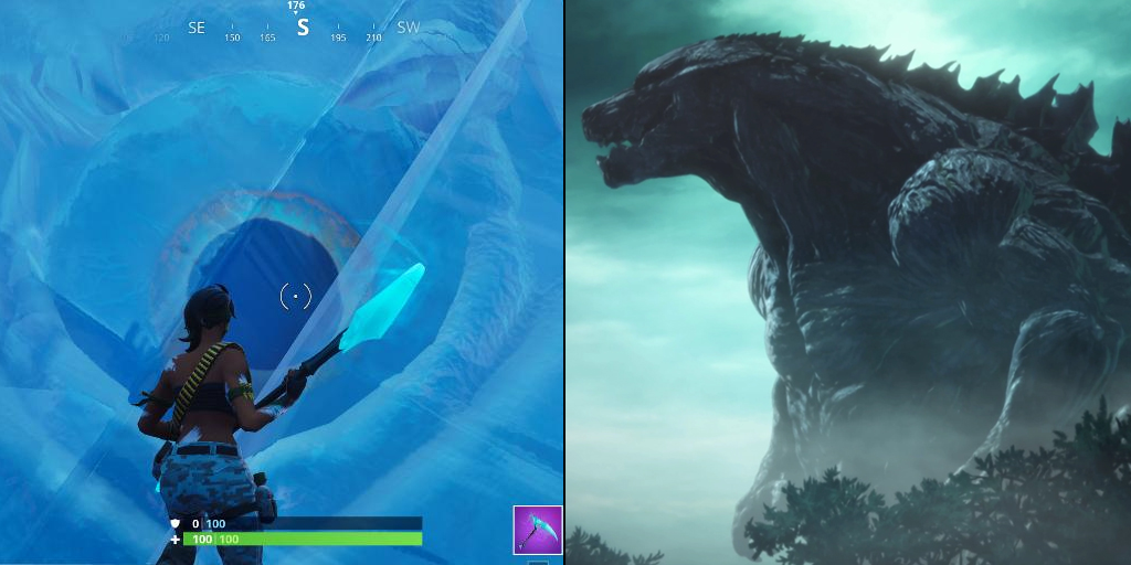 Massive eyeball in Polar Peak could point to future Fortnite x Godzilla event – FortniteINTEL