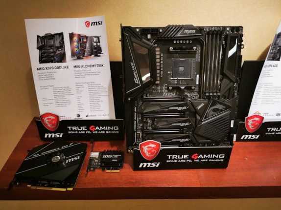 MSI Announces The MEG X570 Godlike: Five M.2, PCIe 4.0 and 10G LAN – AnandTech