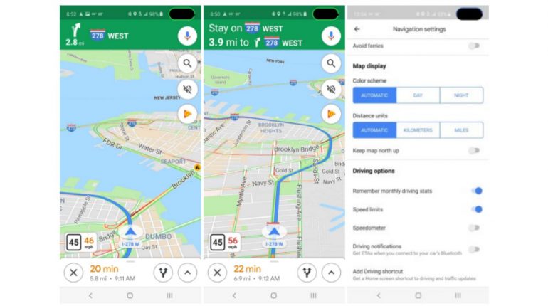 Google Maps Now Has a Speedometer – Thurrott.com