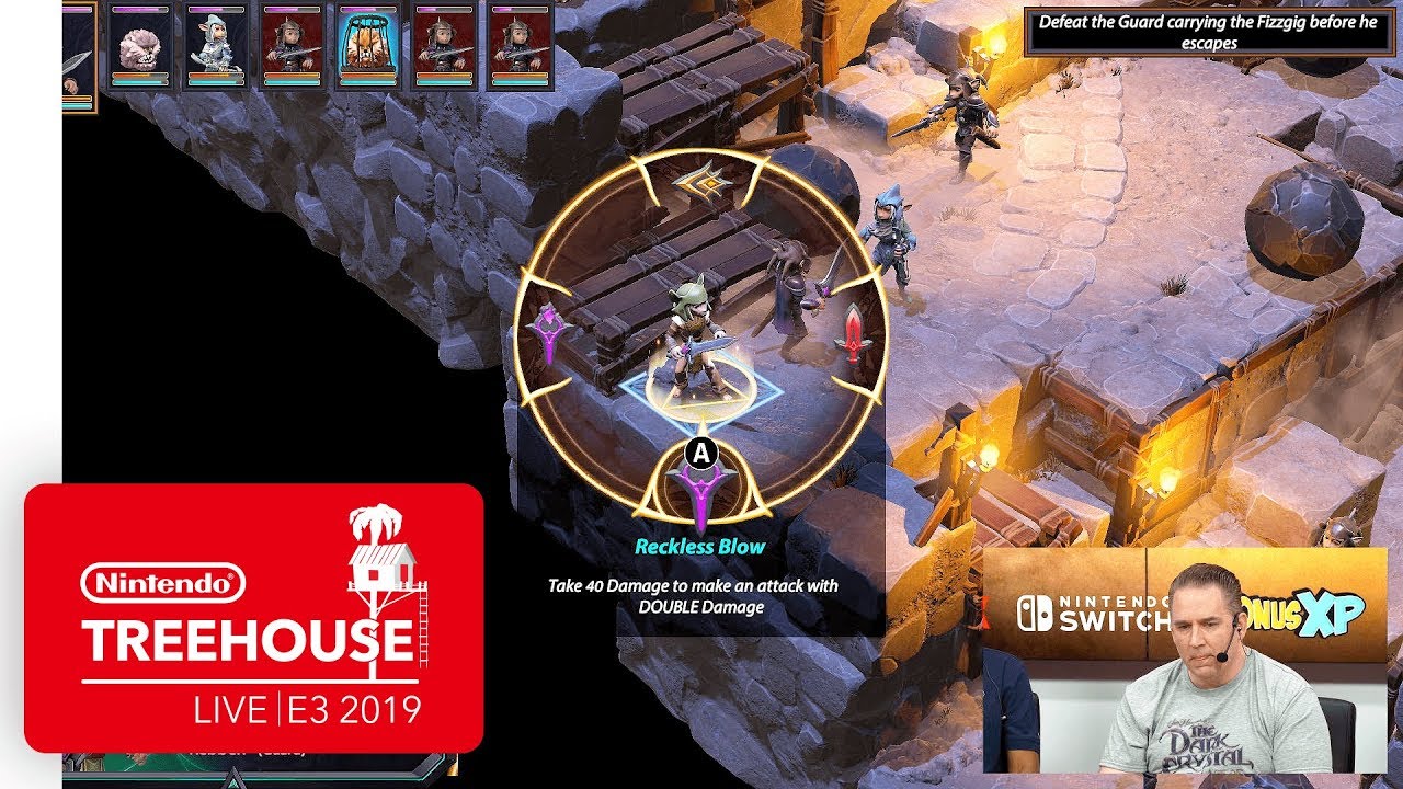 The Dark Crystal: Age of Resistance Tactics Gameplay – Nintendo Treehouse: Live | E3 2019 – Nintendo