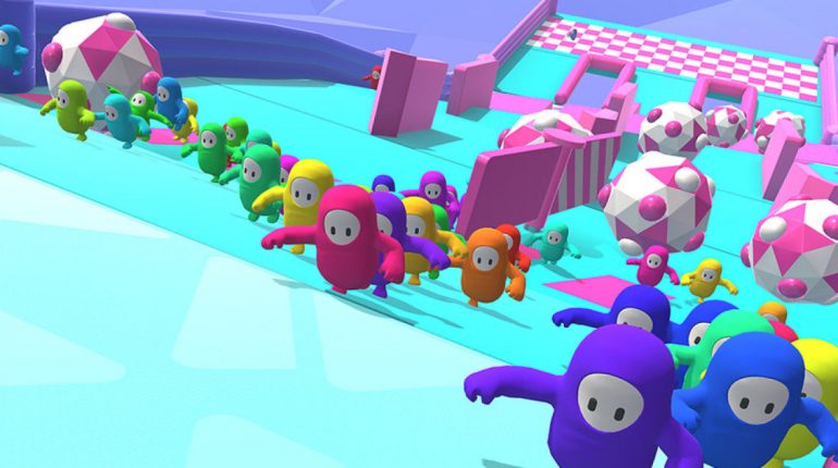 ‘Fall Guys’ is a mini-game battle royale with up to 100 jelly-bean dudes – Engadget