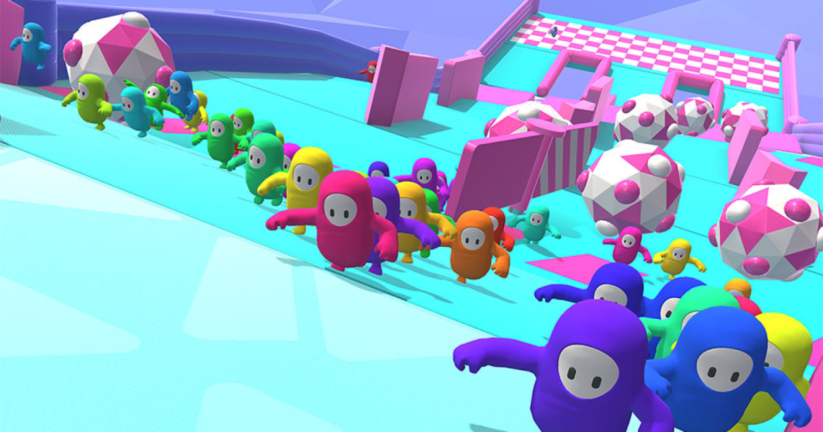 ‘Fall Guys’ is a mini-game battle royale with up to 100 jelly-bean dudes – Engadget