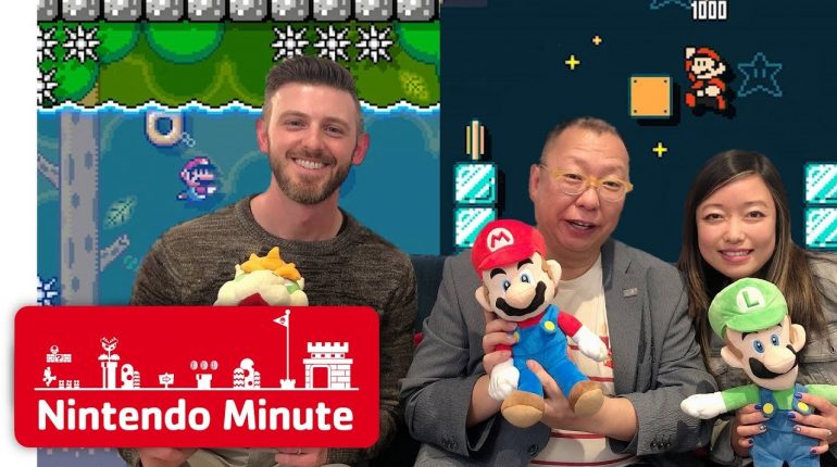 Takashi Tezuka Rates Our Super Mario Maker 2 Levels – Nintendo Minute – Nintendo