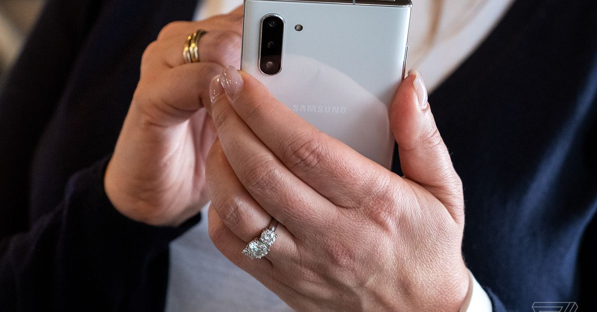 No, the Galaxy Note 10 doesn’t have a stainless steel frame – The Verge