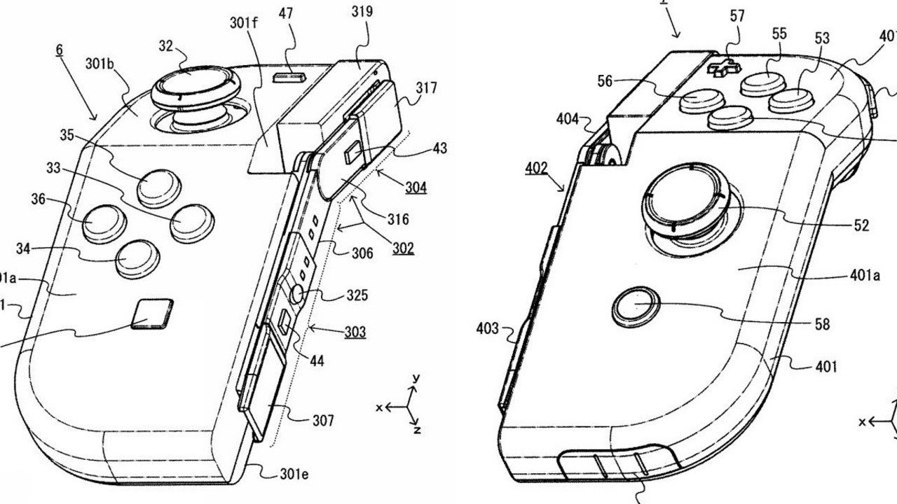 Nintendo Files New Patent For Hinged Joy-Con Controller – Nintendo Life