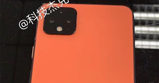 Leaked Google Pixel 4 photos show orange color variant – The Verge