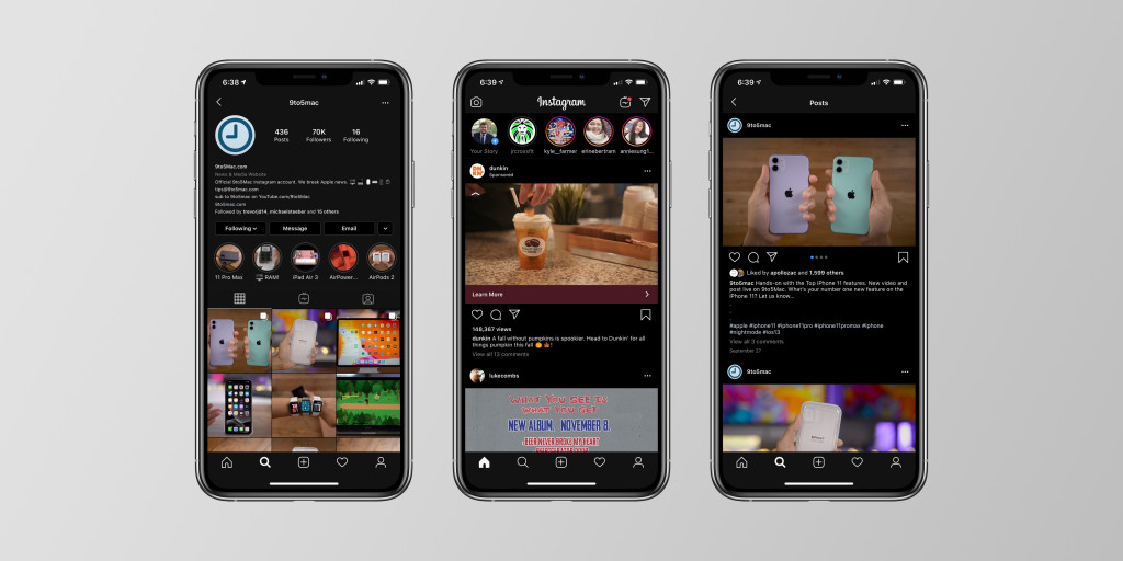 Instagram for iOS updated with support for Dark Mode in iOS 13 – 9to5Mac