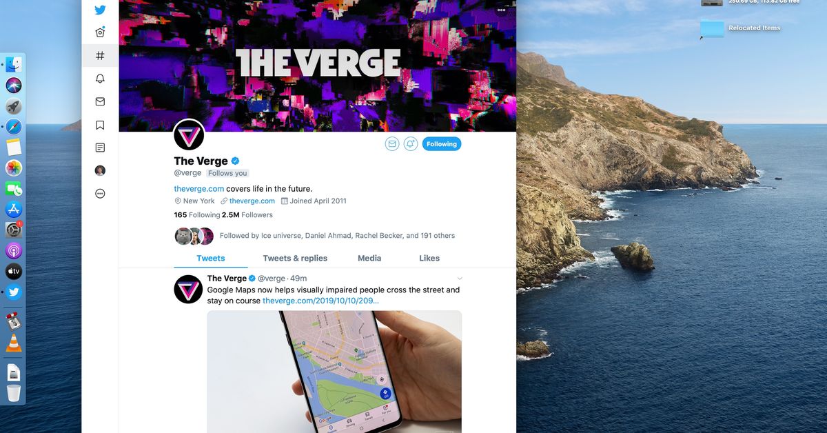 Twitter releases new Catalyst app for macOS Catalina – The Verge
