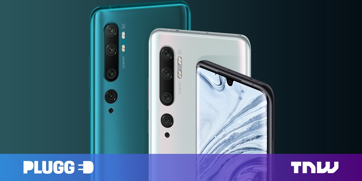 Xiaomi launches the Mi Note 10 with a bonkers 108-megapixel camera – The Next Web