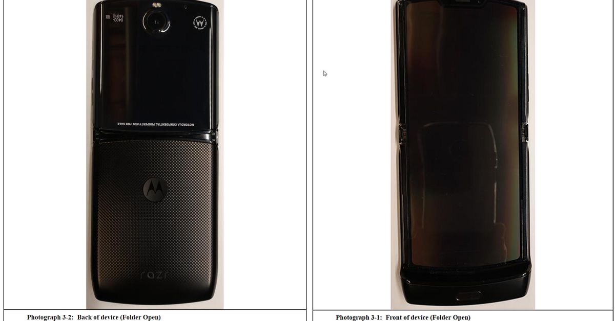 Motorola’s folding Razr leaks again just hours before official launch event – The Verge