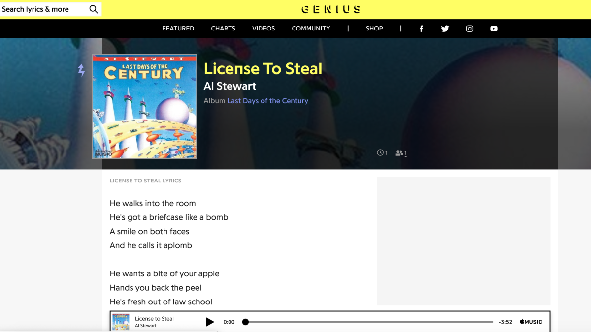 Genius Sues Google for Allegedly Stealing Lyrics After Busting It With Hidden Code, ‘Red Handed’ – Gizmodo