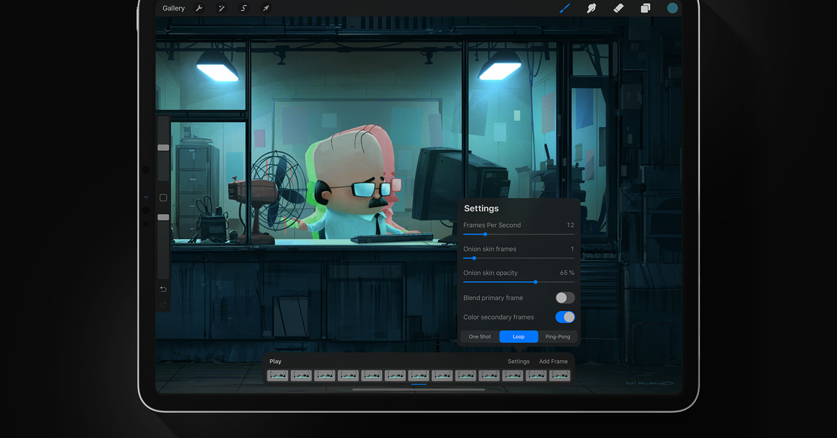 Procreate 5 arrives with Photoshop brush import, Animation Assist, and CMYK mode – The Verge