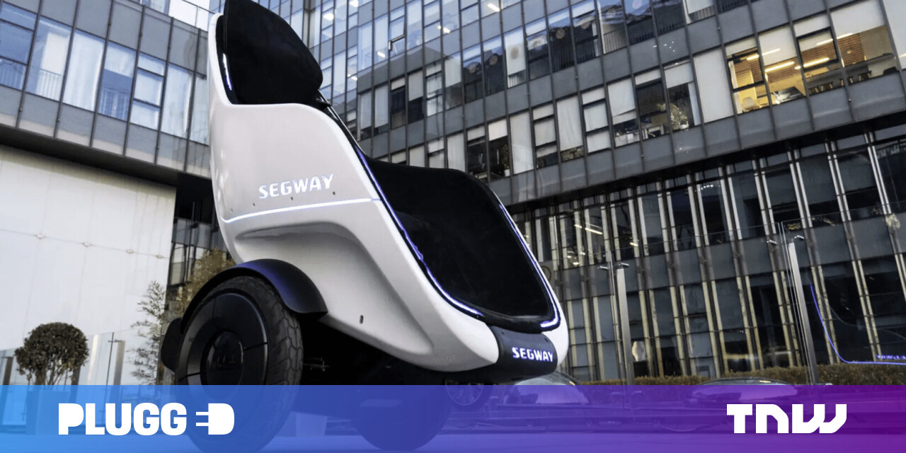 The Segway S-Pod is a 24mph throne on wheels – The Next Web