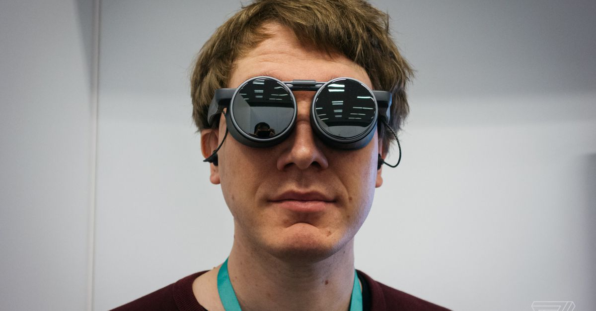 Panasonic’s VR glasses support HDR and look pretty steampunk – The Verge